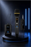 Wireless Mikrofon Sistemi Uhf Kablosuz El Mikrofonu Profesyonel Ses Performansı 50 Mt Menzil - 4