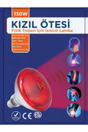 150w Kızılötesi (infrared) Isıtıcılı Fizik Tedavi Lambası (kırmızı Işık) E27 (kalın Duy) - 1