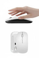 Kablosuz Mouse Fare Şarjlı Bluetooth Wireless Çift Modlu Sessiz - 3