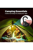 Taşınabilir Şarjlı Led Ampül Outdoor Kamp Bahçe Lambası 10w Askılı Kırılmaz Led Işık - 4