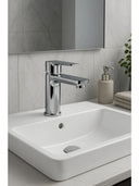 Lüks Sabit Lavabo Bataryası Tek Kollu Musluk – Su Tasarruflu Banyo & Mutfak Uyumlu - 2