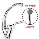 Mix Kuğu Banyo Batarya + Duş Başlığı Hediyeli - 1