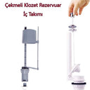 Klozet Sifon Çekmeli Rezervuar İç Takım Su Tasarruflu Seramik - 1