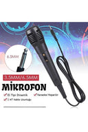 Karaoke Mikrofon Kablolu Mikrofon 6.5 Mm Karaoke Mikrofonu - 1