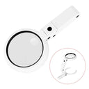 Usb Şarj Edilebilir Katlanabilir 3.5-10x Büyüteç 8 Ledli Masa Ve Eliçin Taşınabilir Büyüteç Fs90rc - 2