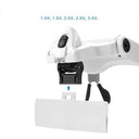 Nikula-5 Lens 1.0x-3.5x, 2led Işıklı Ile Ayarlanabilir Gözlük Büyüteç9892b2 - 2