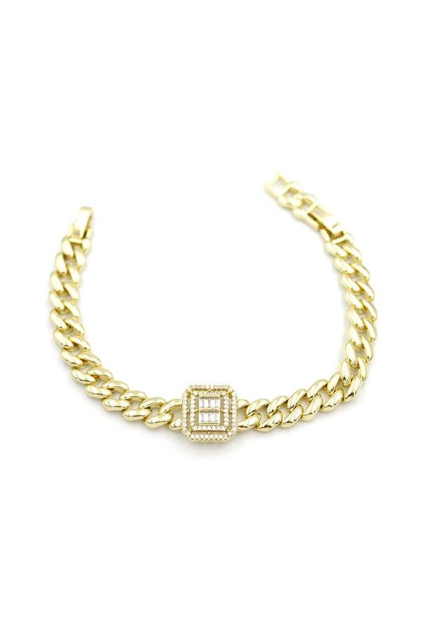 Xuping Vip Bileklik - 14K Altın - 14K Altın