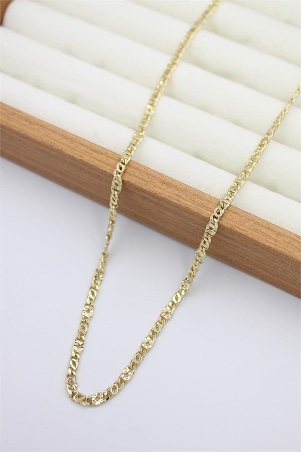 Xuping Zincir Kolye - 55 cm - Altın - Altın
