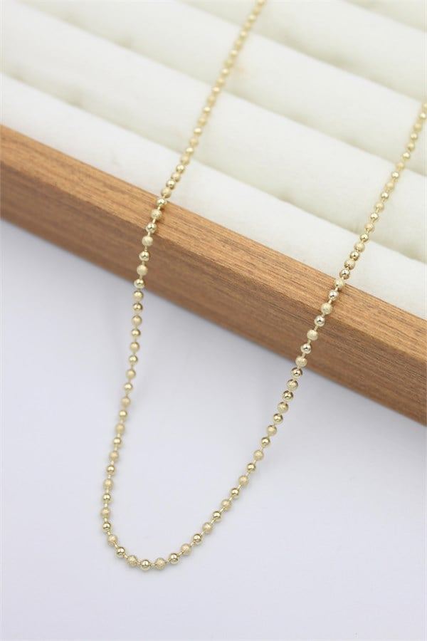 Xuping Dorika Zincir Kolye - 45 cm - Altın - Altın