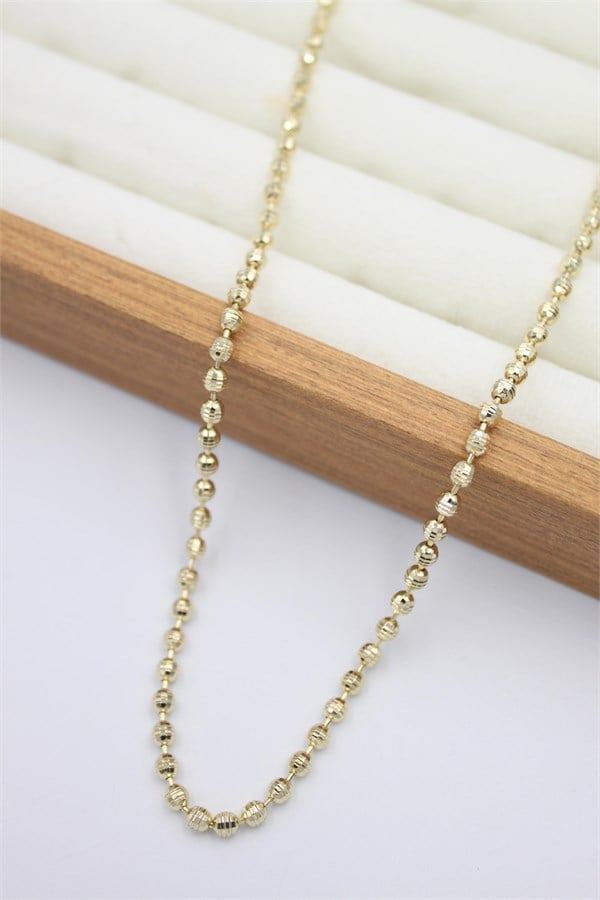 Xuping Dorika Zincir Kolye - 45 cm - Altın - Altın