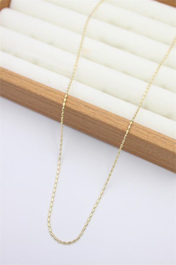 Xuping Zincir Kolye - 60 cm - Altın - Altın