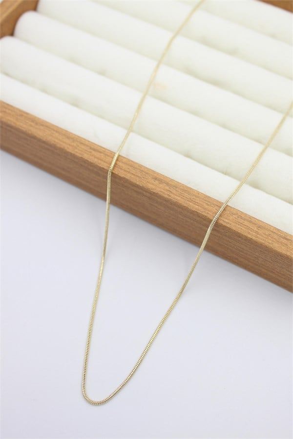 Xuping Zincir Kolye - 60 cm - Altın - Altın