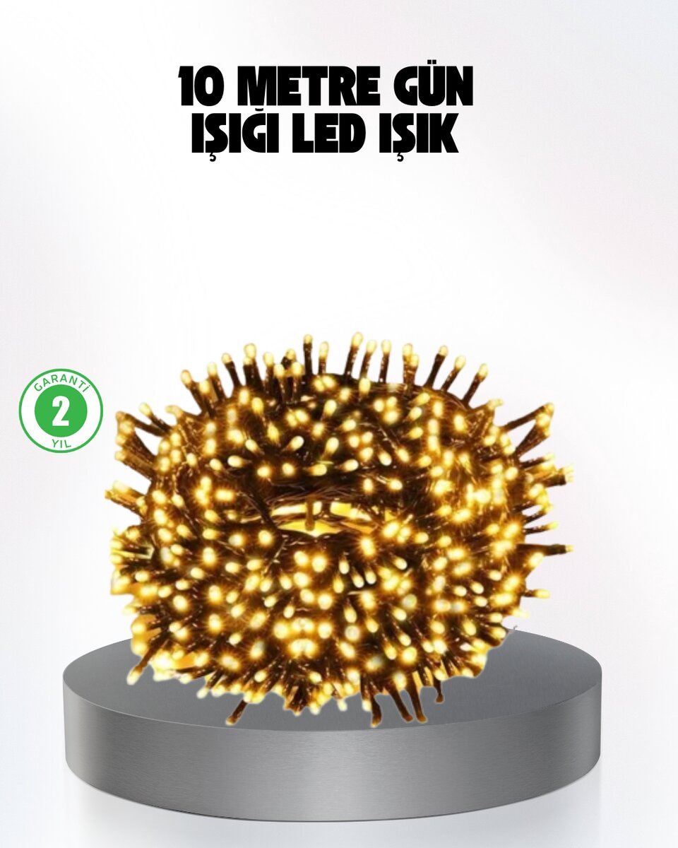 Animasyonlu LED Işıklı 10 Metre Uzaktan Kumandalı Dekoratif Işık