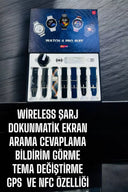 Yeni Model Akıllı Saat Bluetooth Bağlantılı NFC ve GPS Uyumlu - 4