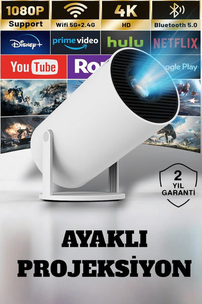 Hdmı ve Full HD Teknolojili 160 Ansı Lümen Kablosuz Projeksiyon
