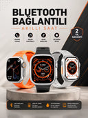 Yeni Nesil Akıllı Saat Adımsayar GPS Nabız Ölçer Uyku ve Sağlık Takibi - 1
