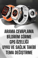 Yeni Nesil Akıllı Saat Adımsayar GPS Nabız Ölçer Uyku ve Sağlık Takibi - 2