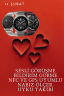 Sevgiliye Özel Yeni Nesil Akıllı Saat Çiftlere Özel Kampanya Çift Saatleri - 3