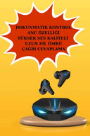 Kablosuz Bluetooth Bağlantılı Kulaklık ve Dokunmatik Ekran Akıllı Saat Arama Cevaplama - 5