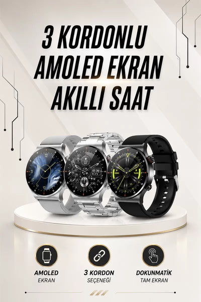 Akıllı Saat Arama Cevaplama Müzik Dinleme GPS Takibi