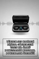 Wireless Şarjlı Pembe Akıllı Saat ve Kablosuz Bluetooth Kulaklık Dokunmatik Kontrol - 2