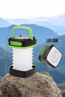 Led Lamba Kamp Lambası Hafif Taşınabilir Şarj Süreli Akordeon El Fenerli - 4