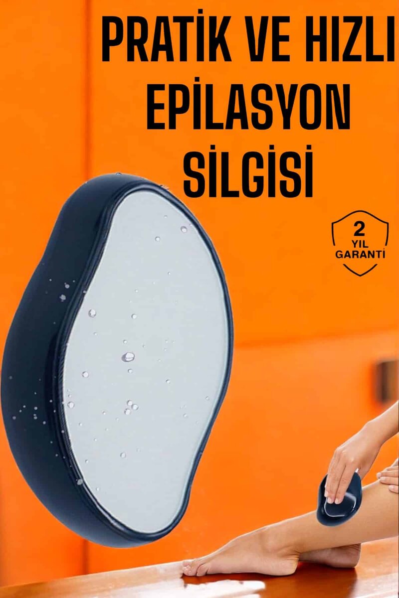 Crystal Eraser Epilasyon Aleti Tüy Silgisi Tüy Alıcı Kristal Epilatör Ağda