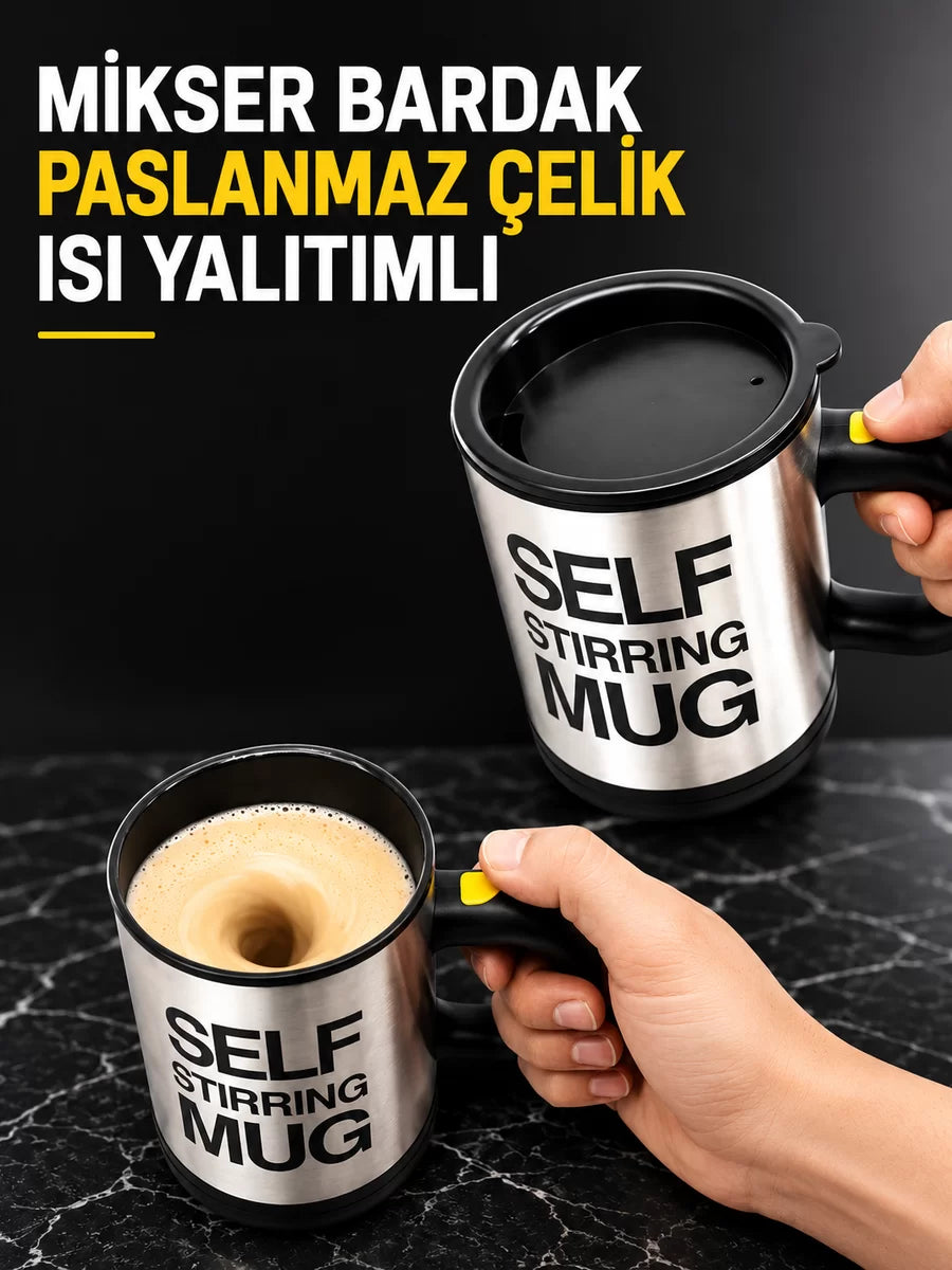 Mikser Bardak Paslanmaz ÇElik ISI Yalıtımlı