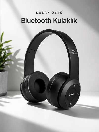 Kulak İçi Kablosuz Bluetooth Kulaklık Ekstra Bass ve Çok Yönlü Kullanım