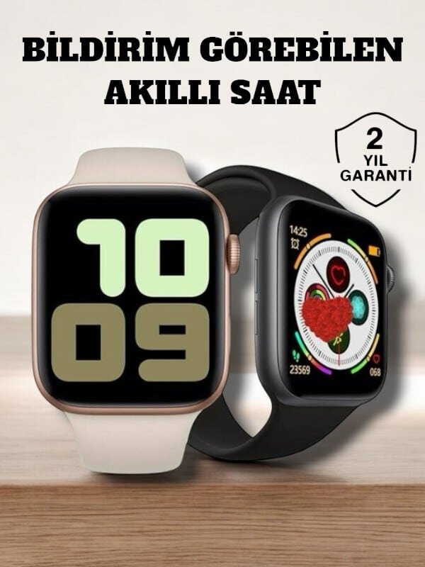 Akıllı Saat 44mm Çelik Kasa Oled Ekran ve Gelişmiş Sağlık Takibi