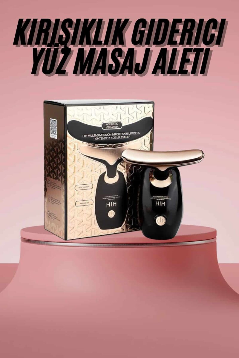 Yüz Ve Boyun Kırşıklık Giderici Ems Güzellik Cihazı GıdıkSarkmaKırışıklık Yüz Masaj Aleti