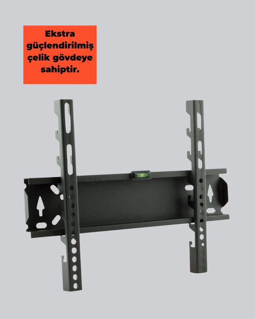 32-65” TV Duvar Askı Braketi 75 kg Kapasiteli Anti Statik Boya - görsel 2