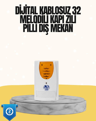 Kablosuz Kapı Zili Düzenli ve Konforlu Yaşam Alanları İçin