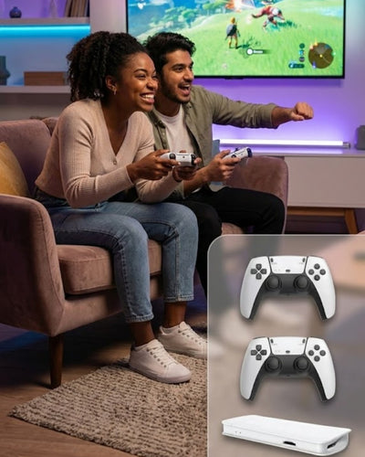 M15 Retro Konsol – 20.000 Oyunlu Çift Gamepadli 4K Hdmı