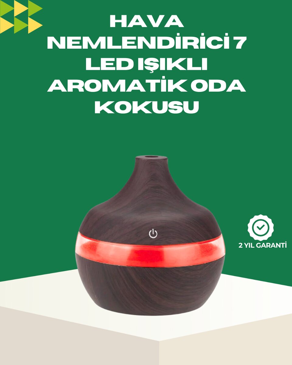 Prizden Çalışan Sessiz Ultrasonik Hava Nemlendirici Difüzör