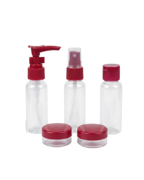 30 ml 5’li Seyahat Banyo Şişe Seti Sızdırmaz Tasarım - görsel 2