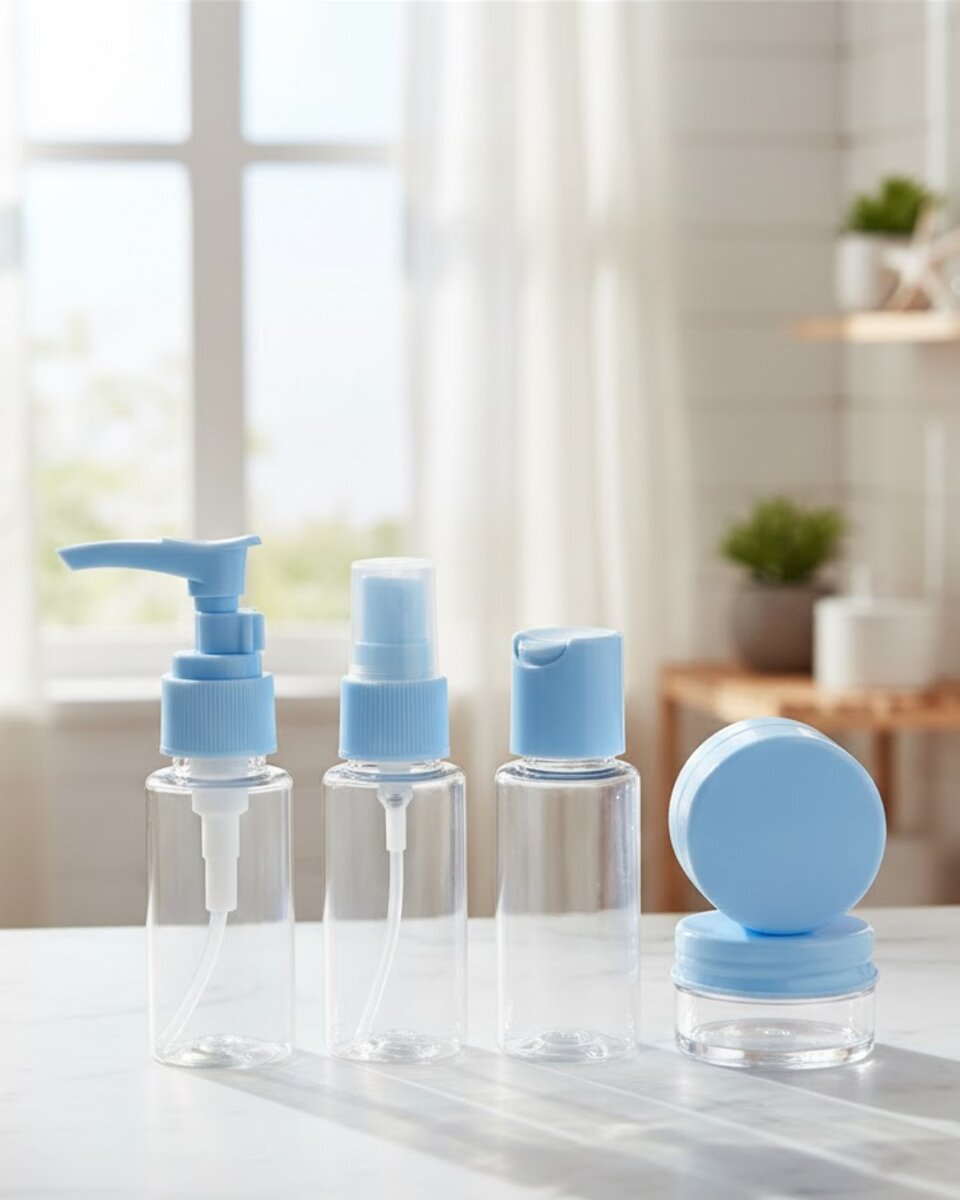 30 ml 5’li Seyahat Boy Kozmetik Organizer Seti