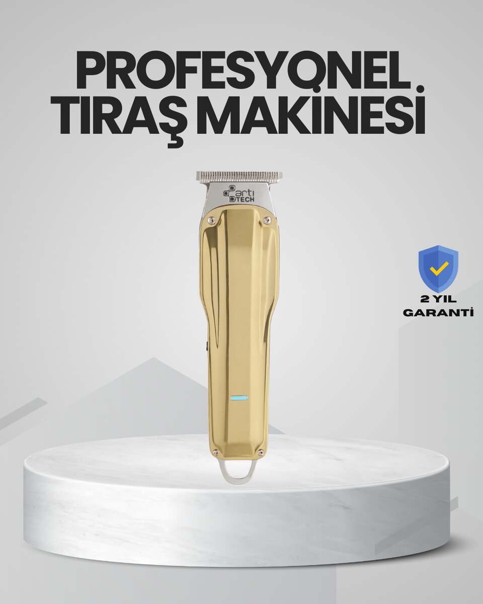 USB Şarjlı Saç Sakal Kesme Makinesi Hassas Detay Kesim İçin