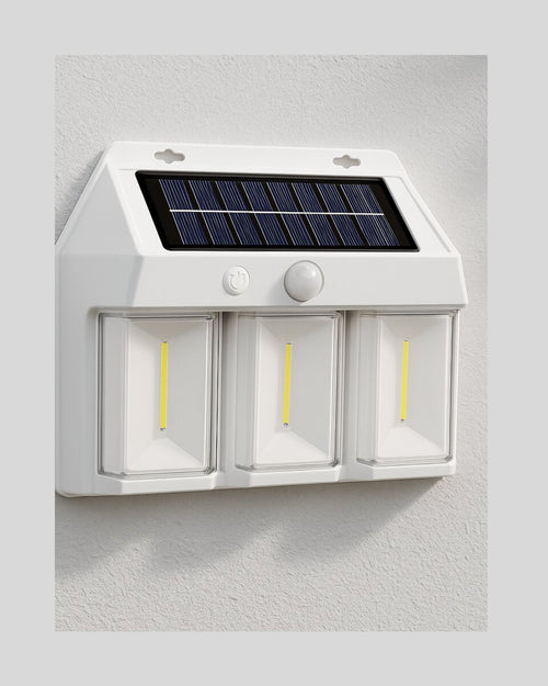 3 in 1 Solar Duvar Lambası – IP65 Su Geçirmez Hareket Sensörlü - görsel 2