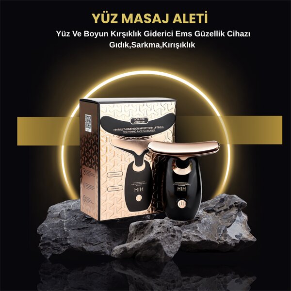 ABS Biyonik Cilt Bakım Aleti – Derin Temizlik & Nemlendirme