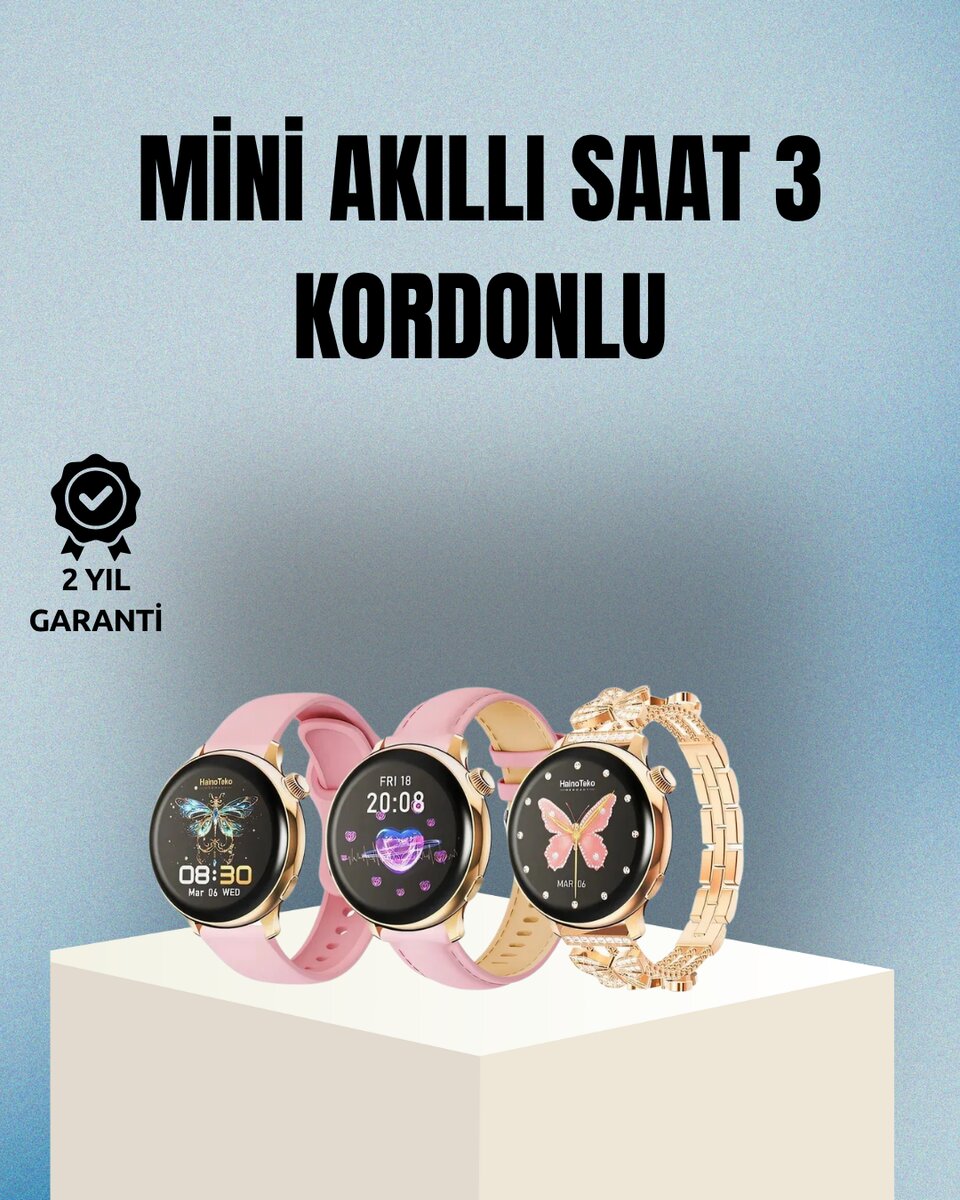 Akıllı Saat – Kalp Atış Takipli Spor Modlu Uzun Pil Ömürlü