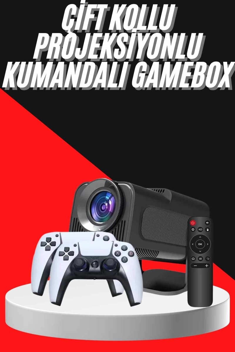 Retro Video Oyunu Konsolu Android Tv El Oyun Konsolu Wıfı Taşınabilir Projeksiyon Cihazı