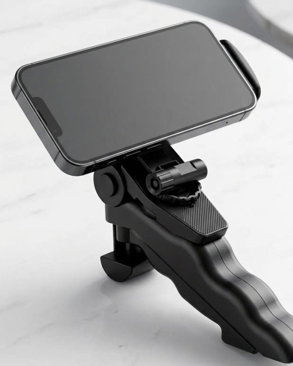 Katlanabilir Mini Telefon Tripodu Masaüstü Telefon Standı 360 Derece Ayarlanabilir