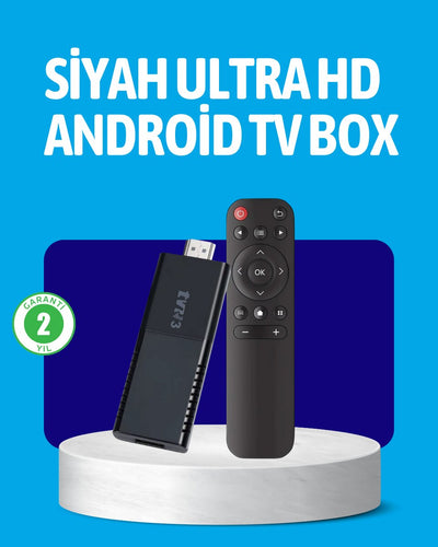 Android TV Stick 2GB RAM 16GB Depolama Kapasiteli
