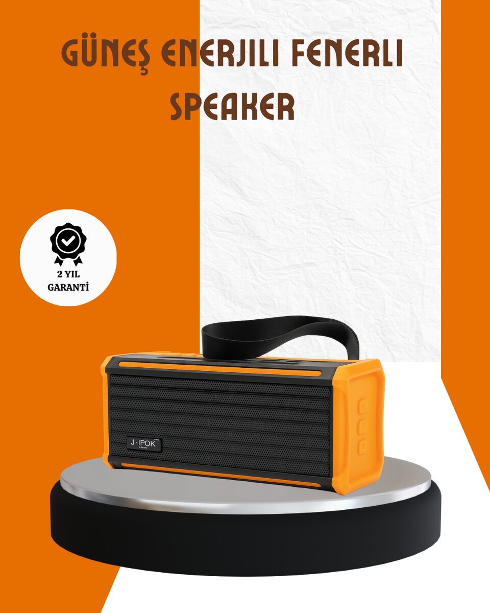 J-Ipox P520 Taşınabilir Bluetooth Hoparlör Güçlü Ses + Radyo