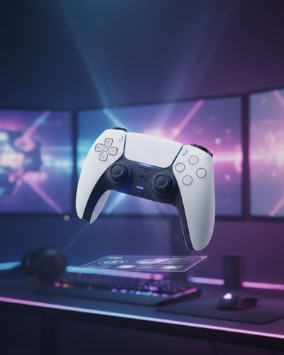 Kablosuz PS5 Oyun Kumandası Hızlı Tepki ve Ergonomik Tutuş