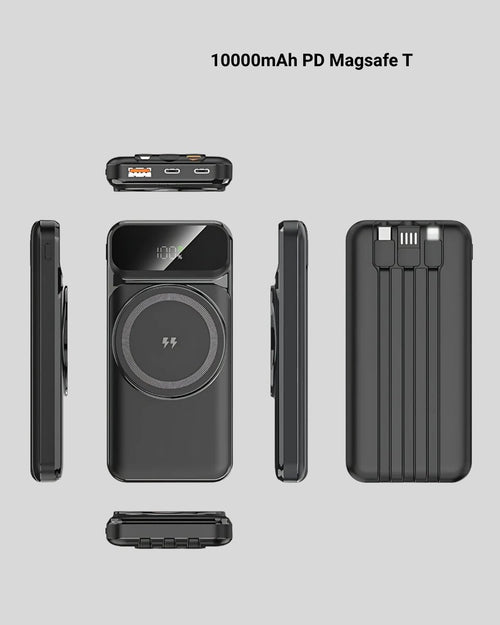 15W Kablosuz Şarj Özellikli 10000 mAh Powerbank – Type-C Hızlı Şarj