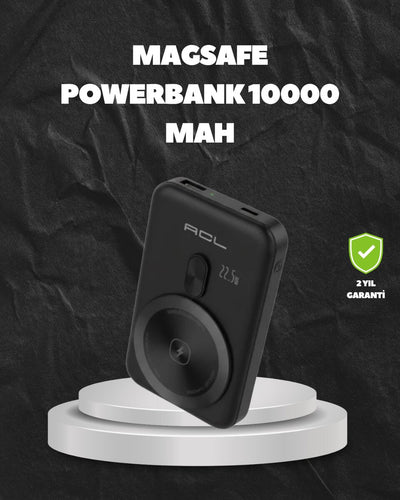 MagSafe Uyumlu Kablosuz Powerbank Taşınabilir Hızlı Şarj