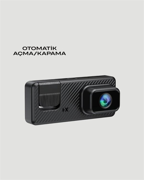3 Kanallı Araç DVR – Ön + İç + Arka Kamera ile Tam Kapsama Yüksek Güvenlik - görsel 2