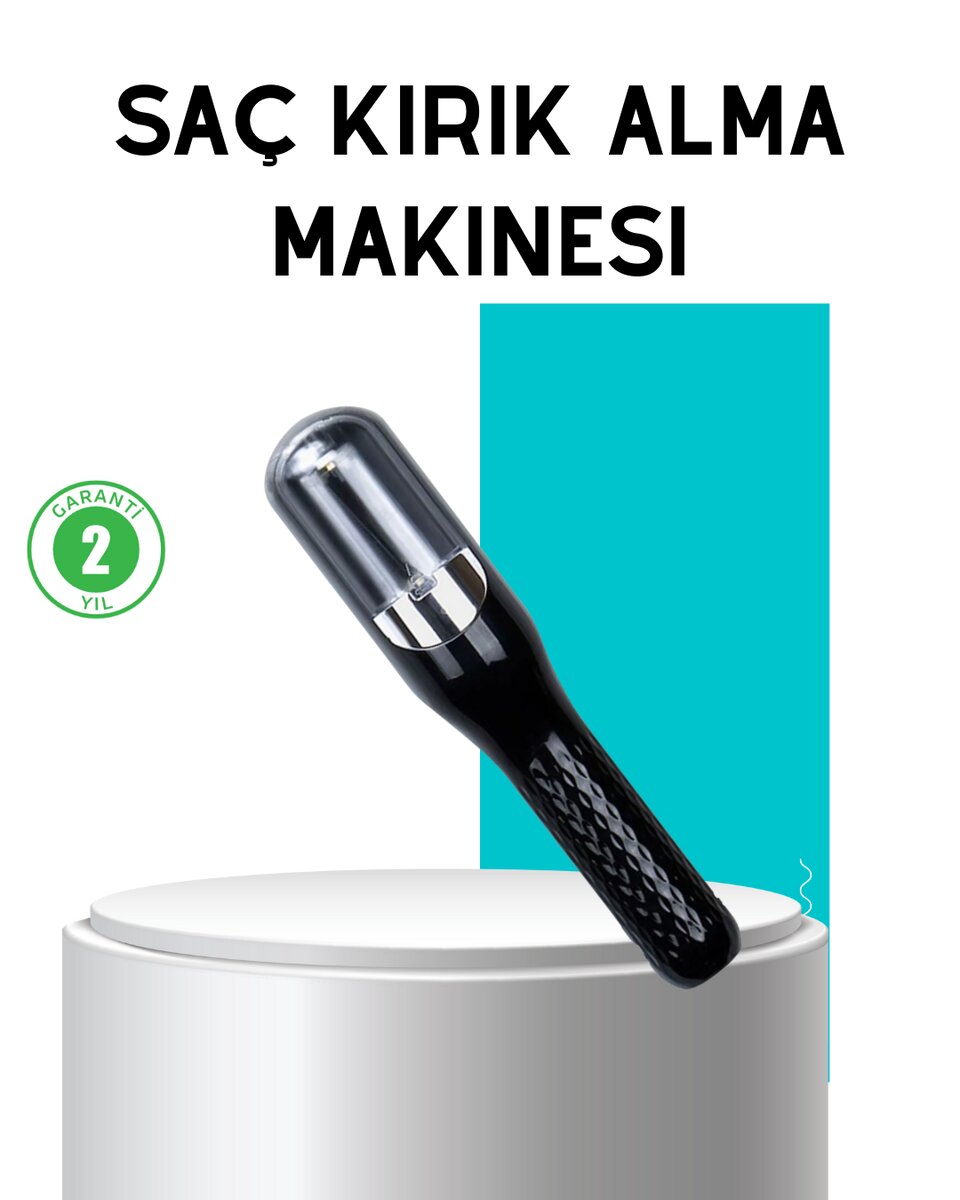 RH-6668 Şarjlı Taşınabilir Otomatik Saç Düzeltici Elektrikli Saç Kesme Makinesi